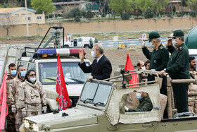 بازید رییس مجلس از مجموعه درمانی ضد کرونای نیروی زمینی سپاه