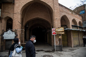 بازار تاریخی ارومیه یکی از مهم ترین مراکز خرید و فروش ارومیه است که در سال جدید  بدلیل پیشگیری از انتشار کرونا تعطیل بوده است.