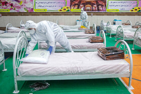 مرکز قرنطینه بیماران بهبود یافته کرونا در شیراز