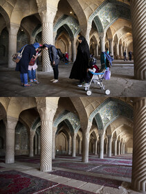 یکی از قدیمی ترین مساجد شیراز، مسجد وکیل است، این مسجد در کنار بازار وکیل و حمام وکیل قرار دارد که آنها نیز از آثار تاریخی و جاهای دیدنی شیراز مربوط به دوره زندیه هستند. در ایام نوروز این مکان پذیرای جمعیت زیادی از مهمانان نوروزی در سالهای گذشته بوده است که در نوروز ۹۹ به دلیل شیوع ویروس کرونا درهای آن به روی گردشگران بسته است.