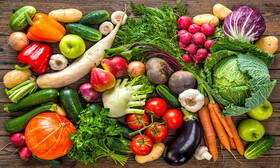 شناسایی ارزش تغذیه‌ای مواد غذایی از رنگ آنها!