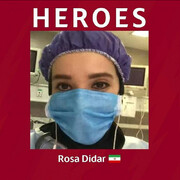 توئیت باشگاه رم درباره متخصص اورژانس ایرانی کادر درمانی کرونا