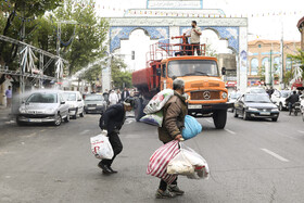 عملیات ضدعفونی محله هرندی