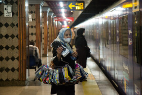 درخواست دوگانه مردم با دستفروشی در مترو