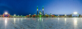 مسجد جمکران در آستانه نیمه شعبان