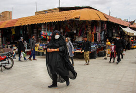 اجرای طرح فاصله گذاری هوشمند در بازار کرمان