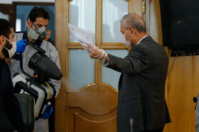 در حاشیه‌ی نشست خبری علی ربیعی، سخنگوی دولت