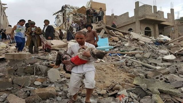 صنعا: ائتلاف سعودی حجه یمن را با استفاده از بمب آمریکایی هدف گرفت