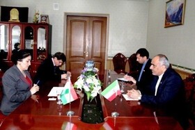 دیدار سفیر ایران با وزیر فرهنگ تاجیکستان
