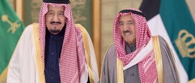 پیام مکتوب پادشاه سعودی تقدیم امیر کویت شد