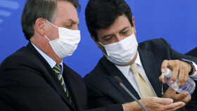 برکناری وزیر بهداشت برزیل در پی اختلاف با بولسونارو