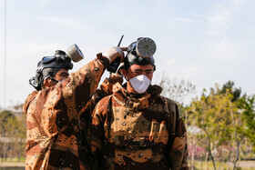 «رژه خدمت» یگان‌های ارتش در قزوین