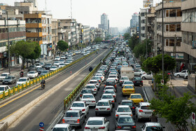 ترافیک نیمه سنگین در محدوده ورودی پایتخت