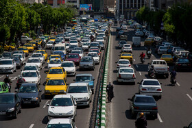 تهران بدون طرح ترافیک - خیابان کریمخان زند