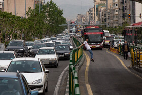 تهران بدون طرح ترافیک- خیابان انقلاب 