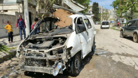 زخمی شدن یک تندروی خارجی در انفجار خودرواش در ادلب سوریه