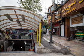 بازگشایی مراکز خرید تجریش - تهران