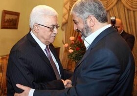 رایزنی تلفنی خالد مشعل با محمود عباس