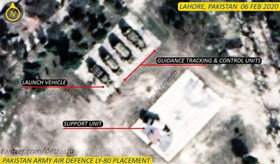 پاکستان موشک‌های ضدهوایی خود را به نزدیکی مرز هند منتقل کرده است