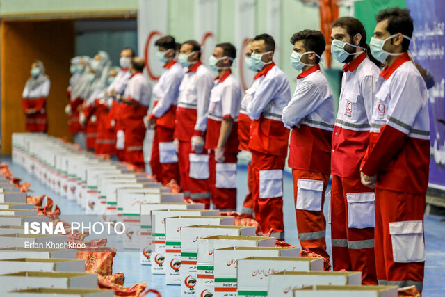 بار دیگر نیروهای هلال‌احمر دست کبودراهنگی‌ها را گرفتند