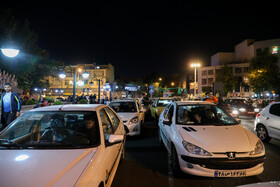 تهرانیها پس از زلزله‌ی ۵.۱ ریشتری - میدان منیریه