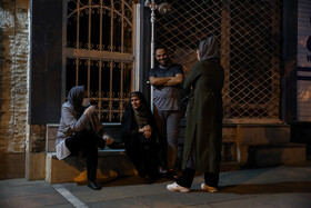 تهرانیها پس از زلزله‌ی ۵.۱ ریشتری - خیابان ولیعصر