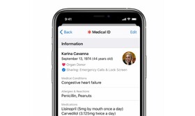 ارسال خودکار اطلاعات پزشکی با تماس اضطراری در iOS ۱۳.۵