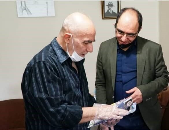 دیدار مدیرعامل موسسه هنرمندان پیشکسوت با جواد علیزاده