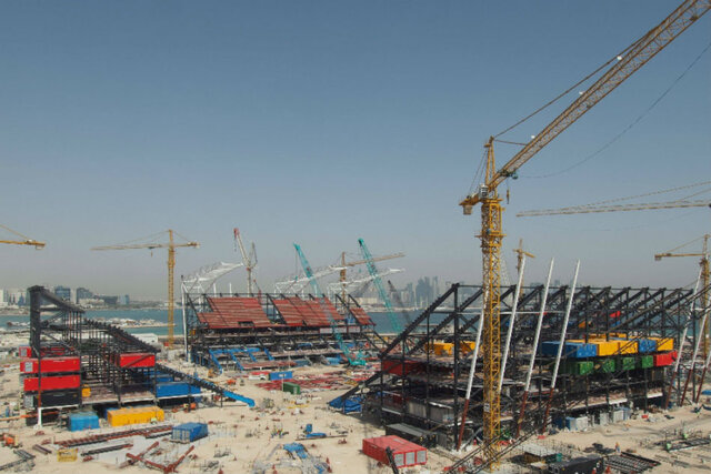 ساخت ورزشگاه جام جهانی ۲۰۲۲ از زباله های صنعتی