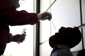 تست کرونا رانندگان تاکسی شیراز