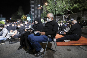 لیالی قدر، شب بیست و یکم ماه مبارک رمضان - میدان شهدای باغ فیض تهران