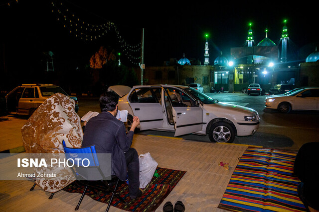 بساط عاشقی قمیها در شب قدر با درانداختن طرحی نو بساط عاشقی قمیها در شب قدر با درانداختن طرحی نو