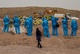 بازدید خبرنگاران از مرکز دفع و بازیافت پسماند زباله آرادکوه - کهریزک