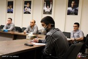 حضور غلامرضا محمدی در جلسه با رییس فدراسیون کشتی