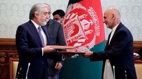 توافق عبدالله و اشرف غنی توان حکومت کابل برای صلح با طالبان را تجمیع می‌کند
