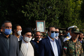 مراسم استقبال و تشییع پیکرهای ۴ شهید ناوچه کنارک در شیراز