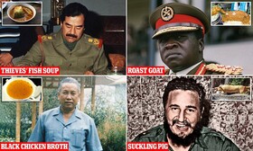 دیکتاتورها شام چه می‌خورند!