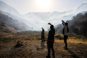 خائیز در آتش