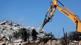 ارتش اسرائیل خانه ۱۶ فلسطینی را در کرانه باختری تخریب کرد