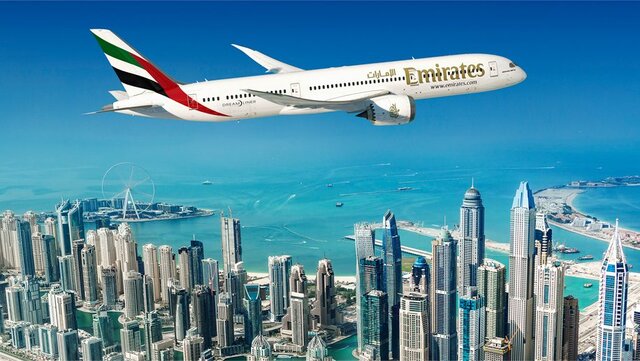 هواپیمایی امارات ۱۲ کشور جدید را به لیست پروازی خود افزود