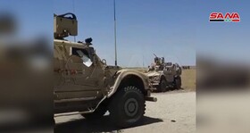 نیروهای آمریکایی یک کاروان نظامی را از عراق وارد خاک سوریه کردند