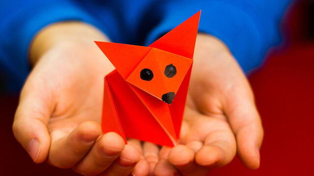 مسابقه خلاقیت با اوریگامی