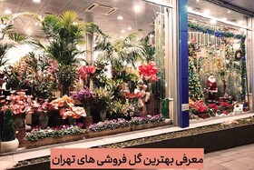 معرفی بهترین گل فروشی‌های تهران با عکس و آدرس