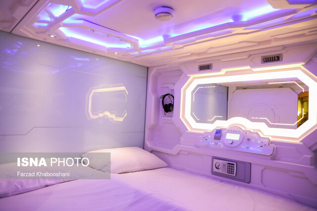 Iran unveils its first capsule hotel