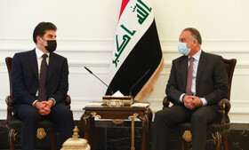 بارزانی با نخست‌وزیر و رئیس‌جمهوری عراق دیدار کرد