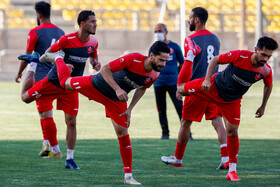 تمرین تیم فوتبال پرسپولیس