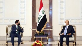 برهم صالح بر تفاهم میان اربیل و بغداد تاکید کرد