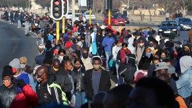رکورد موارد روزانه ابتلا به کرونا در آفریقای جنوبی