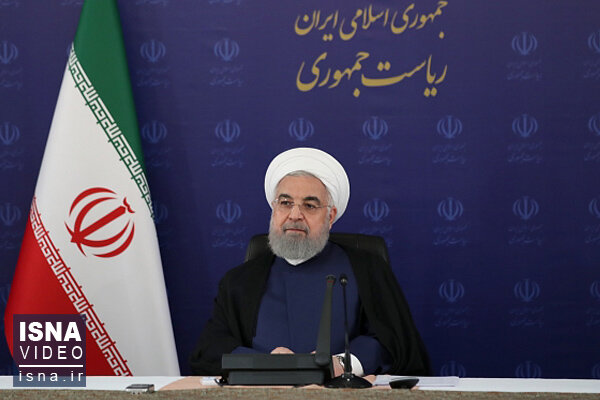 ویدئو / رئیسجمهور: از ۱۵ تیر، ماسک در محلهای شلوغ اجباری است ویدئو / رئیسجمهور: از ۱۵ تیر، ماسک در محلهای شلوغ اجباری است