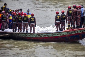 مرگ ۳۲ تن در تصادف دو قایق در بنگلادش
